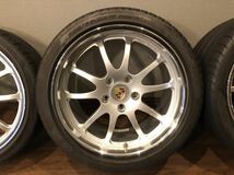 軽量鍛造 エンケイ ENKEI SWP SP3-RS 19inch 11J+45 8.5J+50 ポルシェ 911 997/996 カレラ4S PIRELLI P ZERO PORSCHE ケイマン ボクスター_画像4