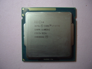 【送料無料】 Intel Core i7-3770 （LGA1155、3.40GHz、SR0PK）