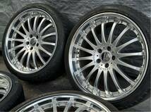 ☆大人気☆ 廃盤☆Carlsson カールソン21インチ 9J 10J PCD120 LS460 LS500 LS600 タイヤセット_画像5