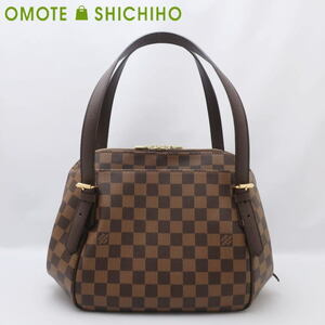 Louis Vuitton ルイヴィトン ベレムMM ハンドバッグ ショルダーバッグ ダミエ N51174 レディース 美品◆中古A＋ランク