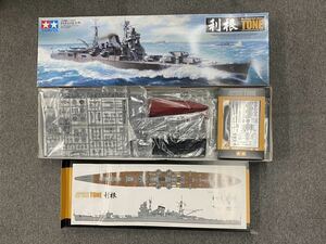 R4B052◆新古品◆ タミヤ TAMIYA 艦船シリーズ No24 日本重巡洋艦 利根 1/350スケール プラモデル