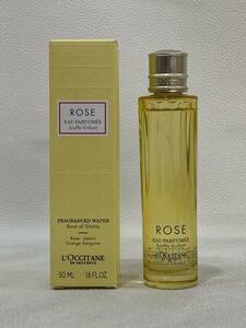 R4B138◆新品同様◆ ロクシタン L'OCCITANE ローズベルガモット RSB フレグランスウォーター ミスト状香水 50ml