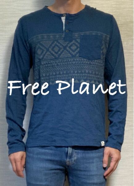 【Free Planet 】Long T-Shirt /M
