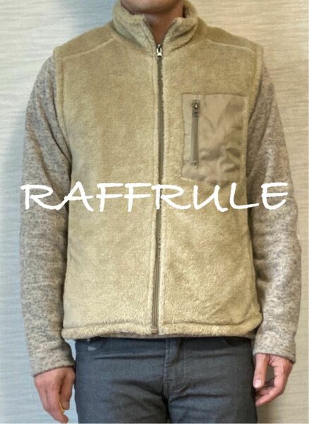 【Raffrule】Fleece Vest /L