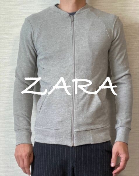 【ZARA】Zip Sweatshirt /S スウェット