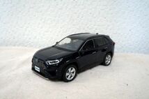 トヨタ カラーサンプル RAV4 1/30 ミニカー ダークブルーマイカ 非売品_画像1