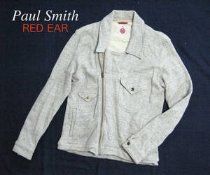 ★ポールスミス レッドイヤー スウェット生地のライダースジャケット★Paul Smith RED EAR