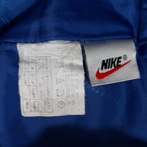 NIKE ナイキ ナイロンパンツ 90s ボトム 白タグ スウッシュ L 青 赤_画像5