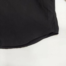 ラルフローレン 無地 ブラックシャツ ブラック XL 黒 紫 ポニー刺繍 後染め_画像8