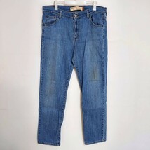 リーバイス505 Levis W34相当 ダークブルーデニム 青 パンツ7587_画像2