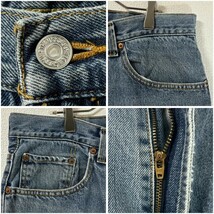 リーバイス550 Levis W38 ブルーデニムパンツ 青 00s 7903_画像7