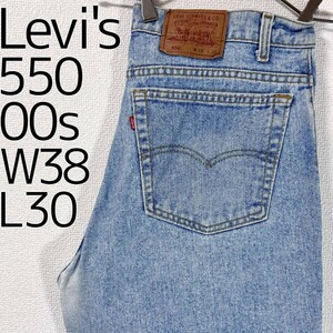 リーバイス550 Levis W38 ブルーデニム 90s USA製 7904