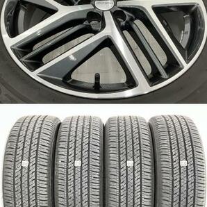 中古タイヤホイールセット 225/55R19 99H 19インチ 19×7J +40 5穴 PCD114.3 ブリヂストン AUTECH 夏 エクストレイル d524の画像4