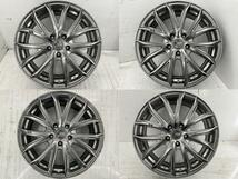 中古アルミホイール 4本セット 18×7J +53 5穴 PCD114.3 18インチ BROCHEN c1326_画像3