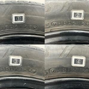 中古タイヤホイールセット 165/55R15 75V 15インチ 15×4.5J +43 4穴 PCD100 ブリヂストン BROOK 夏 N-ONE d490の画像7