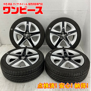 中古タイヤホイールセット 215/45R17 87W 17インチ 17×7J +50 5穴 PCD100 イエローハット 夏 プリウス d508