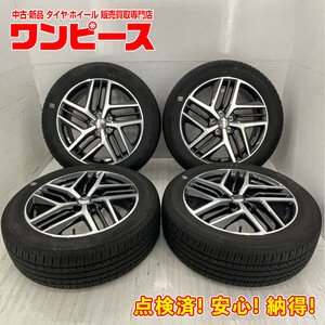 中古タイヤホイールセット 225/55R19 99H 19インチ 19×7J +40 5穴 PCD114.3 ブリヂストン AUTECH 夏 エクストレイル d524