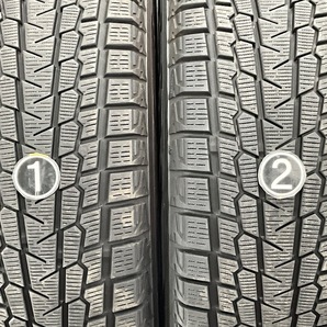 中古タイヤ 4本セット 225/60R17 99Q ヨコハマ ice GUARD G075 冬 スタッドレス 225/60/17 フォレスター b5200の画像3