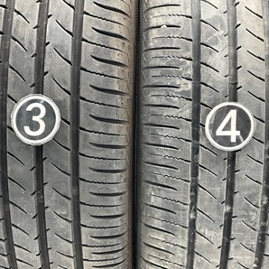 中古タイヤ 4本セット 165/55R14 72V トーヨー NANOENERGY 3 夏 サマー 165/55/14 ルークス/バモス b5326の画像4