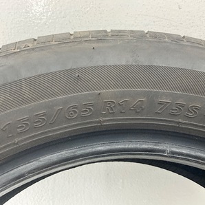 中古タイヤ 4本セット 155/65R14 75S ブリヂストン NEXTRY 夏 サマー 155/65/14 ウェイク/タント b5342の画像8