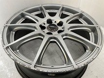 中古アルミホイール 4本セット 17×7J +53 5穴 PCD100 17インチ XSPEED c1323_画像4