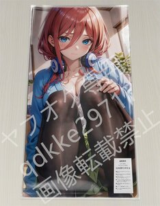 [五等分の花嫁]中野三玖/プレイマット＆マウスパッド＆ラバーマット高品質