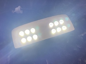 X-4/X4用LEDナンバー灯ユニット(LEDナンバー灯化用商品)