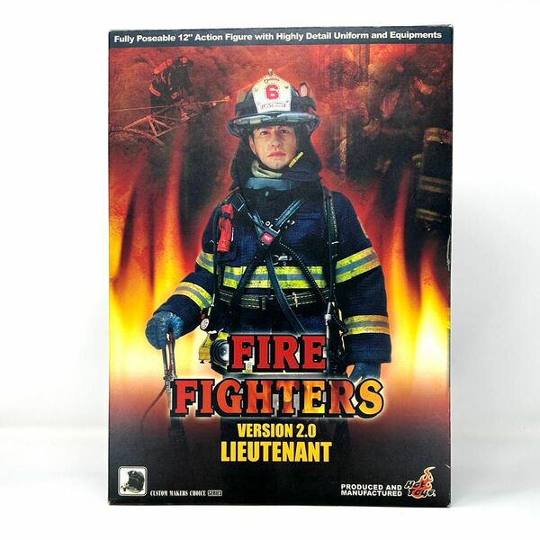 HOTTOYS FIRE FIGHTERS VERSION2.0 LIEUTENANT ホットトイズ　1/6消防士フィギュア