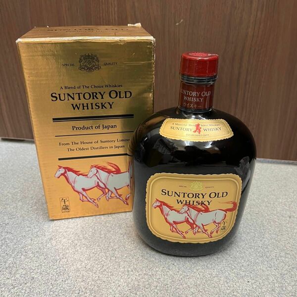 ★ SUNTORY サントリー 寿 オールド ウイスキー OLD WHISKY 古酒　干支ラベル　午歳