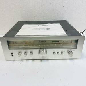 TRIO FMステレオチューナー KT-9700 トリオ オーディオ機器 説明書付き NN8964