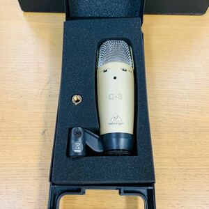 behringer ベリンガー コンデンサーマイク studio condenser microphone c-3 NN9370