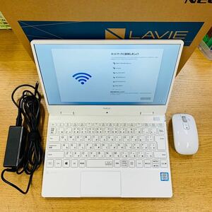 NEC LAVIE NM750/M PC-NM750MAW core i7 8500Y 8GB 256GB Windows11home バッテリー91% 箱、充電器あり NN9296 