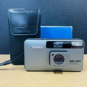 Konica BIG mini BM-201 コンパクトフィルムカメラ ソフトケース、元箱付き コニカ NN9519