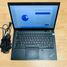 Lenovo ThinkPad T490S LAPTOP-UKJK57J9 i7-8565U 16GB 256GB Windows11 Pro N9635_画像1