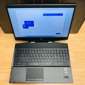 HP OMEN by HP 15-dh1001TX i5 10300H 16GB　HDD 1TB SSD 512GB RTX 2060 箱付属品あり NN9535 