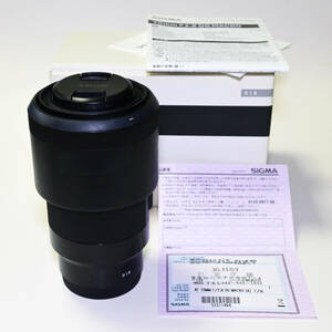 ● SIGMA 70mm F2.8 DG MACRO Art 018・完動良品（NC・NRで)