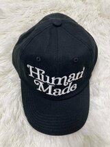 HUMAN MADE ヒューマンメイド HUMAN MADE BEANIE CAP キャップ 中古 ブラック GN 1_画像1