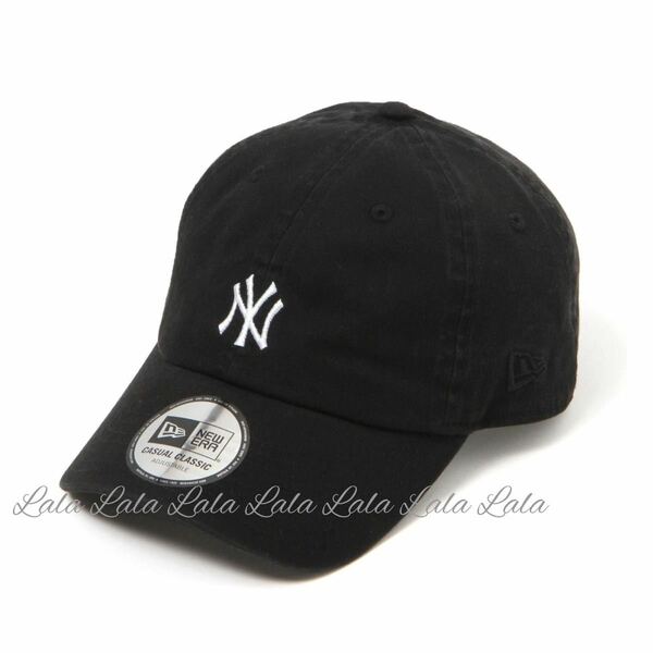 新品　NEW ERA UVカジュアルクラシック　CAP ニューエラ キャップ、帽子　レディース　ブラック　黒　　ロゴキャップ