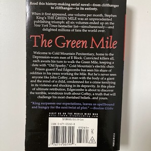 古洋書 STEPHEN KING THE GREEN MILE ペーパーブック ☆の画像2