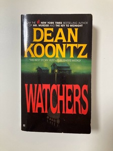 古洋書　DEAN KOONTZ　WATCHERS　ペーパーブック