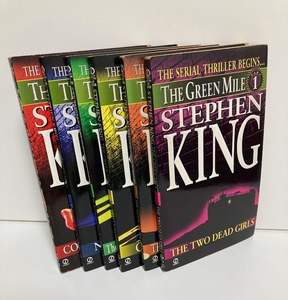 古洋書　STEPHEN KING　THE GREEN MILE　ペーパーブック　全6冊揃