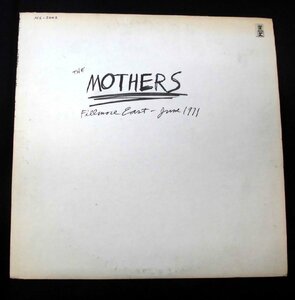 ●US-Bizarre Recordsオリジナル””Promo Copy White Labels,1B:1B Copy!!”” The Mothers / Fillmore East - June 1971