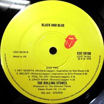 ●UK-Rolling Stones Recordsオリジナルw/A3:B3,STERLING LH Copy!! The Rolling Stones / Black And Blue_画像9