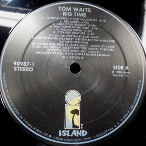 ●US-Island Recordsオリジナル””DMM Cutting,EX+:EX+Copy!!”” Tom Waits / Big Timeの画像7