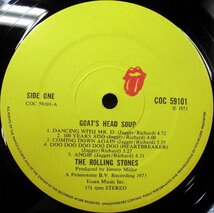 ●UK-Rolling Stones Recordsオリジナルw/insert×2!! The Rolling Stones / Goat's Head Soup_画像8