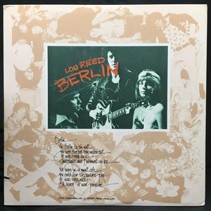 LOU REED / BERLIN (US-ORIGINAL)