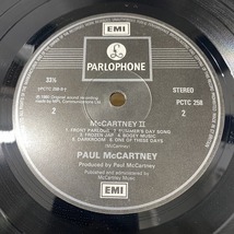 初回マトリクス！PAUL McCARTNEY / McCARTNEY II (UK-ORIGINAL)_画像9