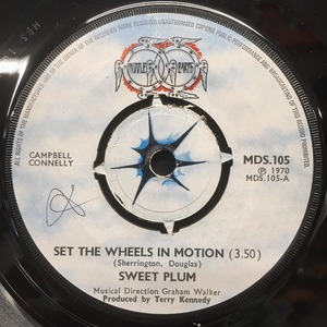 SWEET PLUM / SET THE WHEELS IN MOTION (UK-ORIGINAL)