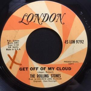 ROLLING STONES / GET OFF OF MY CLOUD (US-ORIGINAL)