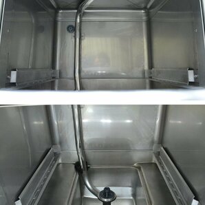 H719■HOSHIZAKI ホシザキ■食器洗浄機■JWE-400TUB3■H800×W600×D600ｍｍ■三相 200V 2019年■業務用 食洗器 アンダーカウンターの画像7